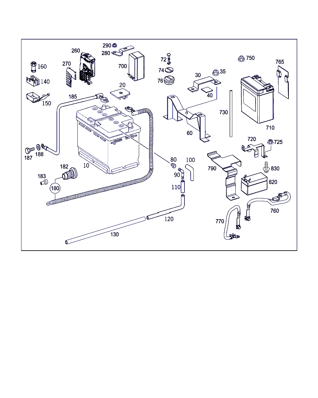 Mercedes-Benz A 005 541 10 01 - Starterio akumuliatorius onlydrive.pro