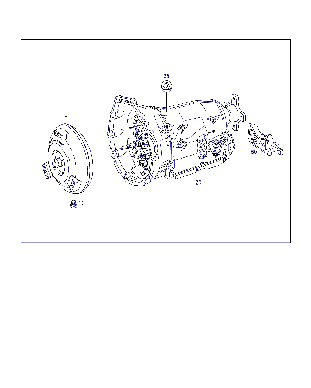 Mercedes-Benz A 221 250 03 02 - Torque Converter onlydrive.pro