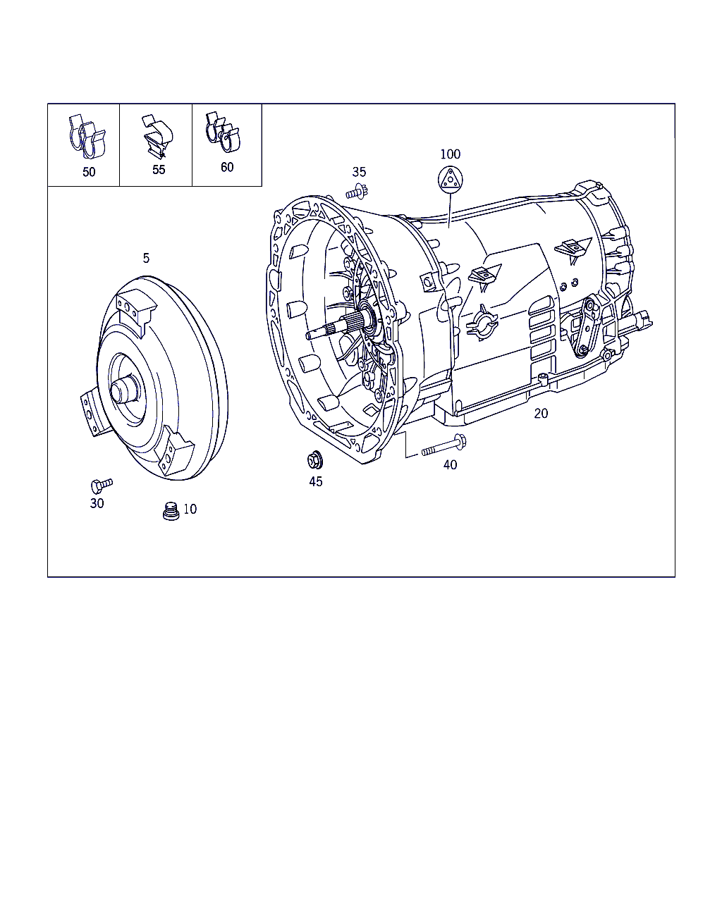 Mercedes-Benz A 209 250 06 02 - Torque Converter onlydrive.pro