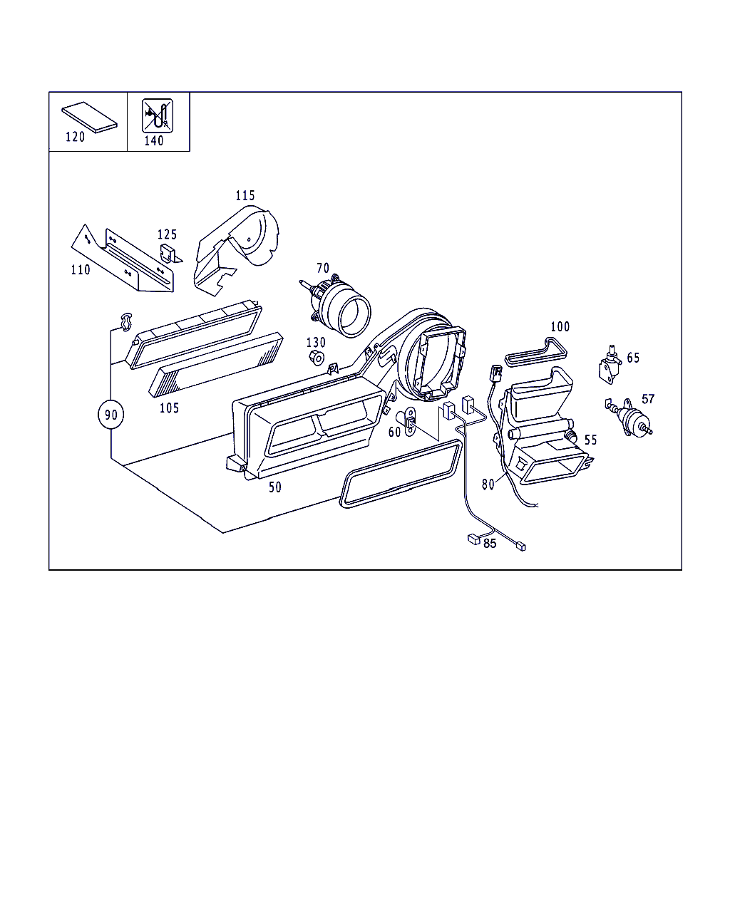 Mercedes-Benz A 000 835 22 85 - Вентилятор салона onlydrive.pro