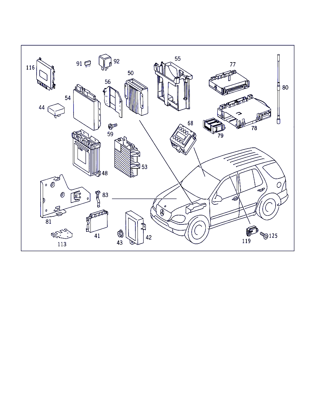 Mercedes-Benz A 002 545 19 34 - Fuse onlydrive.pro