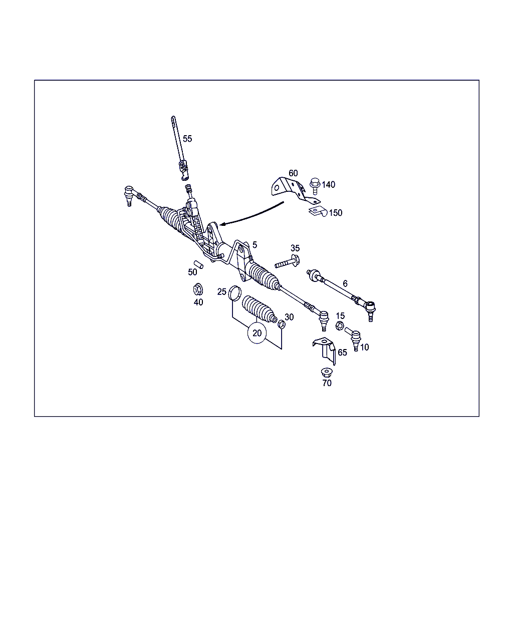 Mercedes-Benz A 901 460 01 48 - Tie Rod End onlydrive.pro