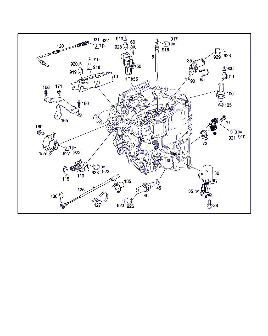 Mercedes-Benz A 000 905 33 00 - Sensor, exhaust gas temperature onlydrive.pro