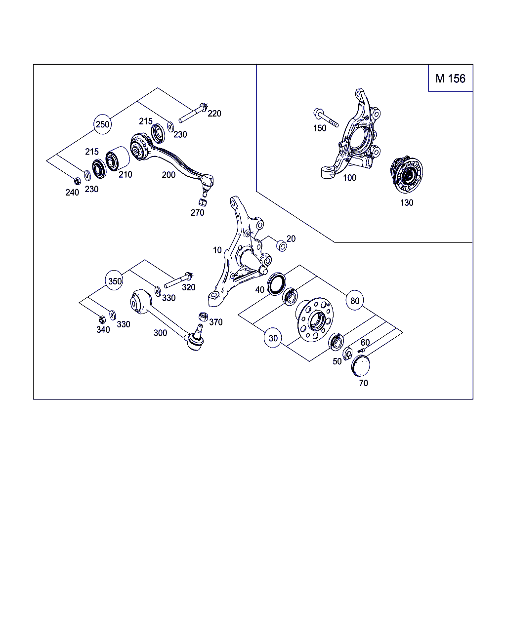 Mercedes-Benz A 204 330 43 11 - Neatkarīgās balstiekārtas svira, Riteņa piekare onlydrive.pro