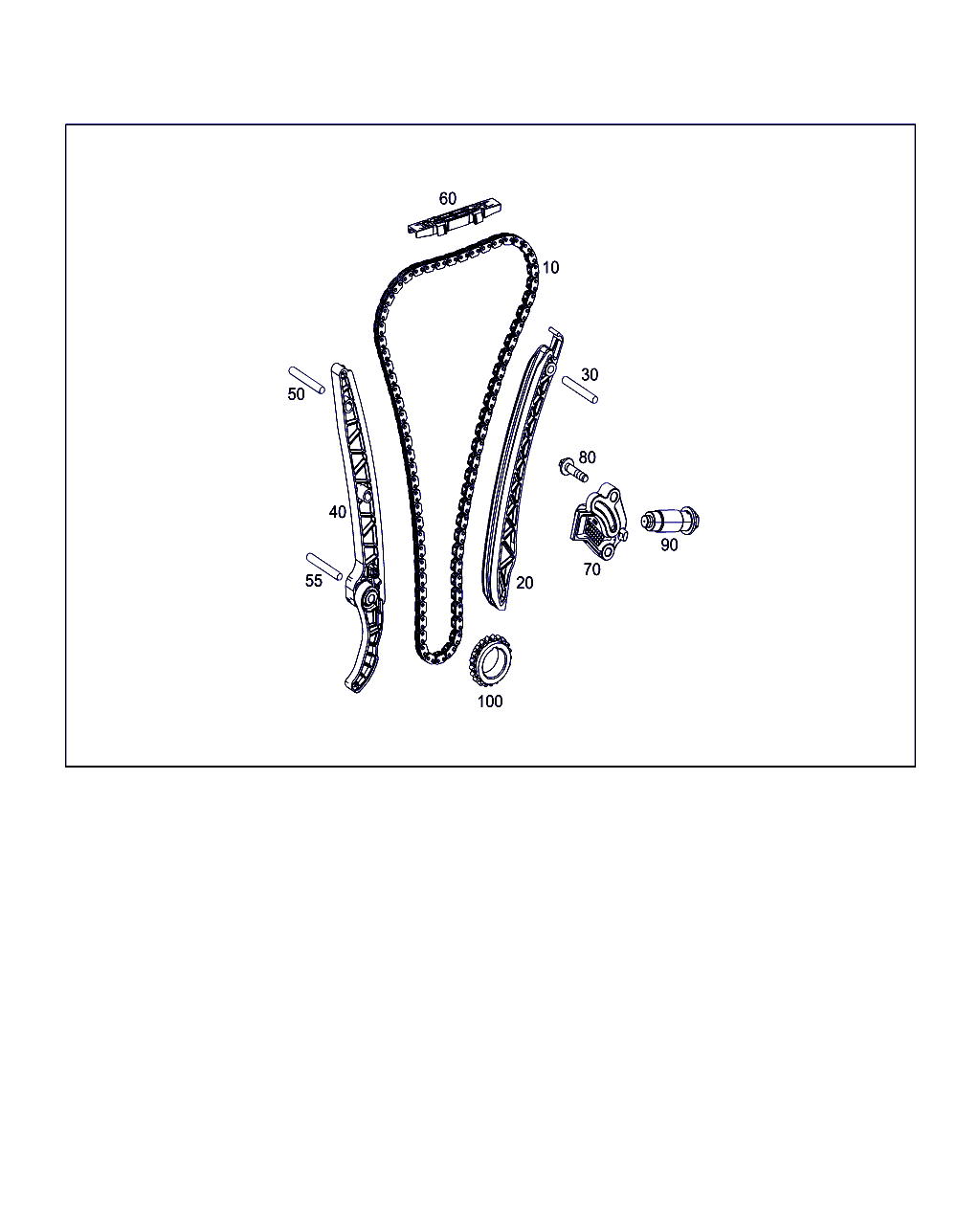 Mercedes-Benz A 270 052 10 00 - Tensioner, timing chain onlydrive.pro