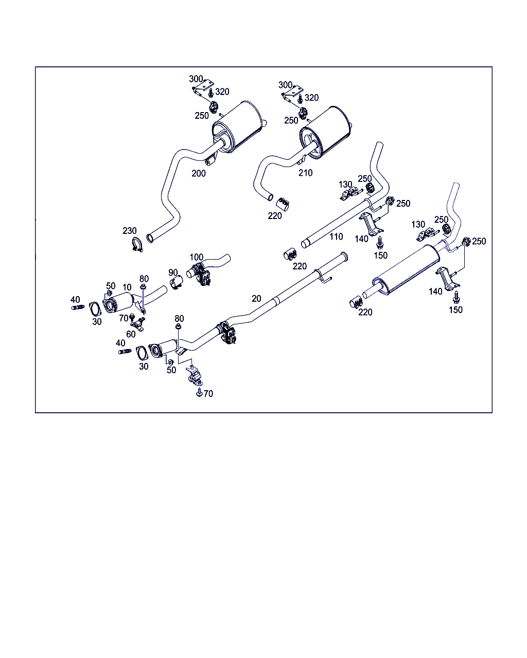 Mercedes-Benz A 415 490 00 48 - Izplūdes trakta drosele onlydrive.pro