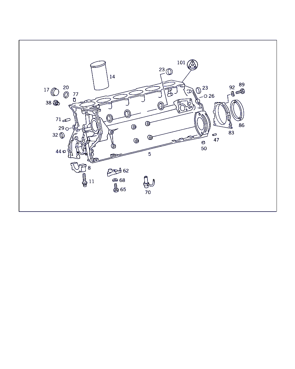 Mercedes-Benz A 010 997 10 47 - Vārpstas blīvgredzens, Kloķvārpsta onlydrive.pro