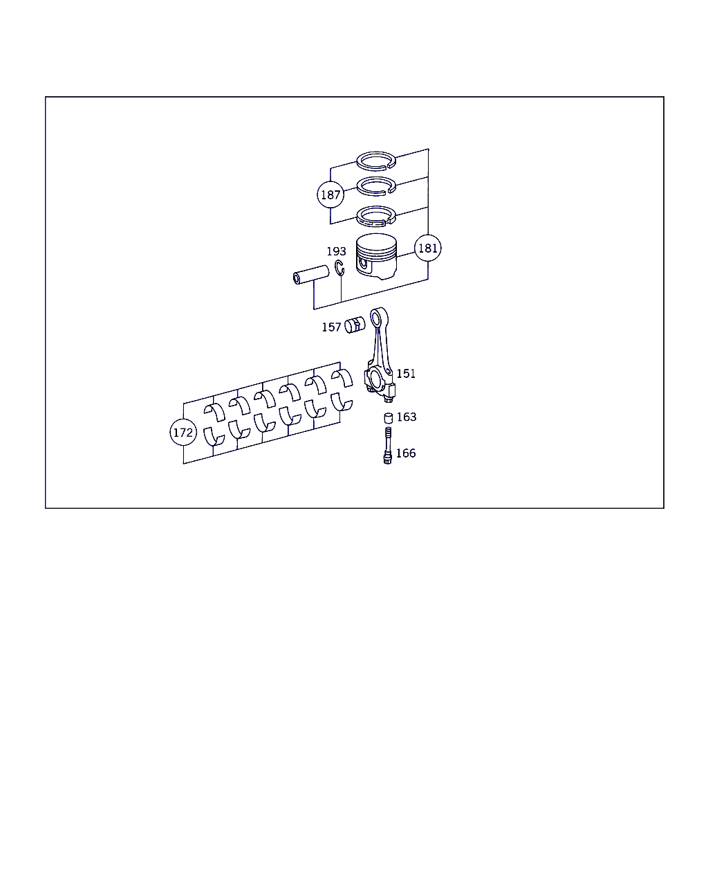 Mercedes-Benz A 603 038 01 50 - Small End Bushes, connecting rod onlydrive.pro