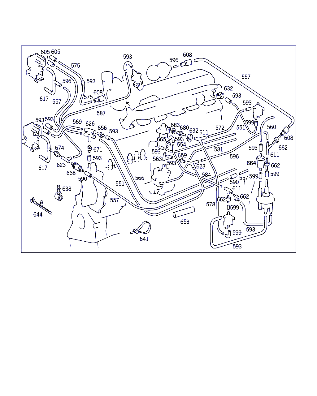 Mercedes-Benz A 000 078 06 56 - Turbo-engine vacuum system: 001 pcs. onlydrive.pro