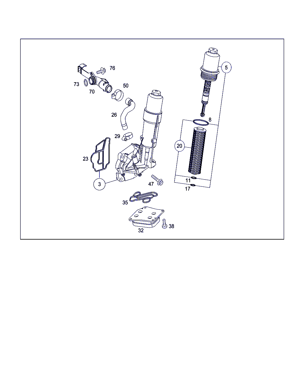 Mercedes-Benz A 271 184 00 80 - Tiiviste, öljynjäähdytin onlydrive.pro