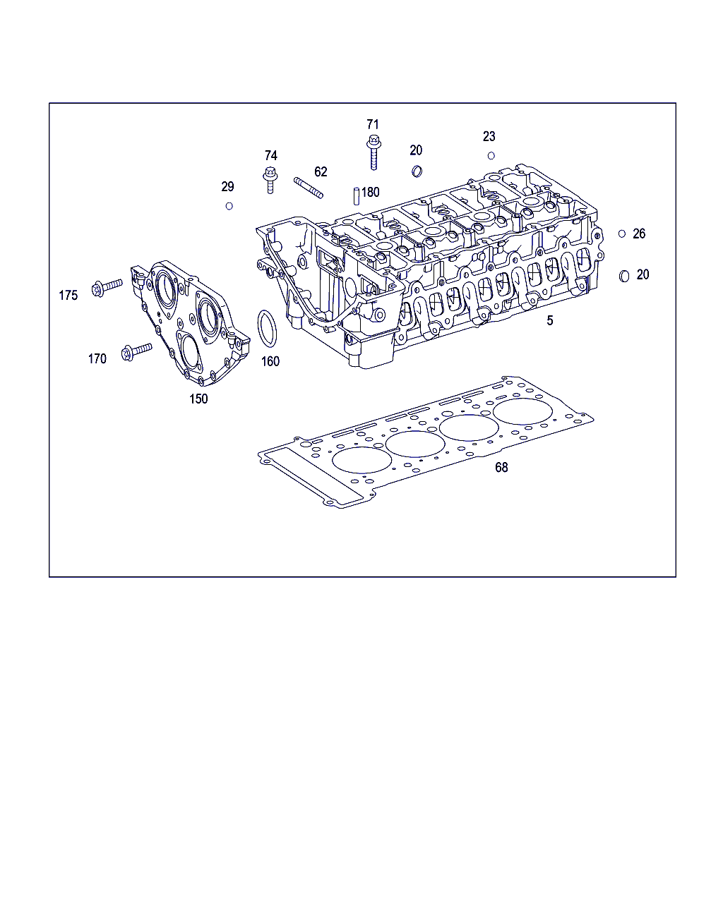 Mercedes-Benz N 910105 008014 - Kiristyslaite, jakoketju onlydrive.pro