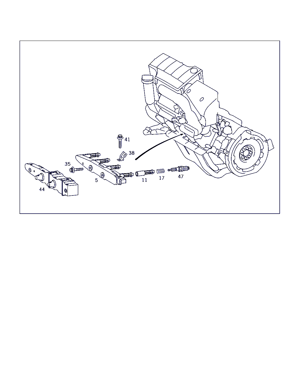 Mercedes-Benz A 003 159 75 03 - Ignition system: 004 pcs. onlydrive.pro