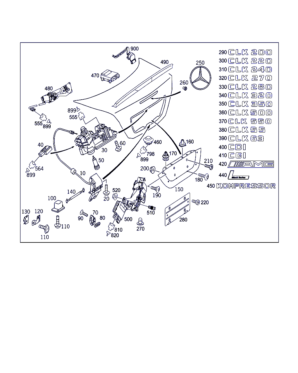 Mercedes-Benz A 002 984 44 29 - Kruvi,heitgaasisüsteem onlydrive.pro