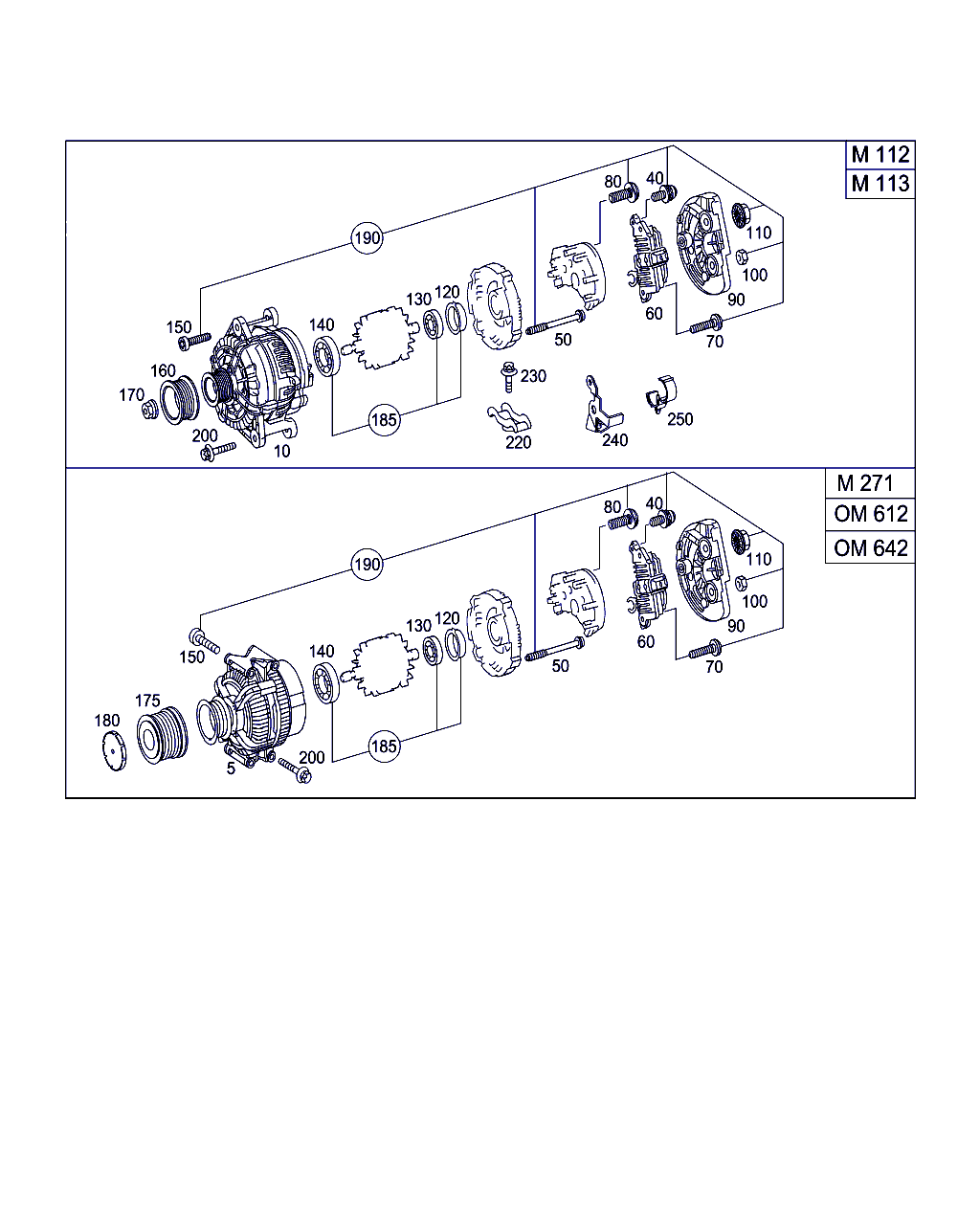 Mercedes-Benz A 271 155 00 16 - Hihnapyörä, laturi onlydrive.pro