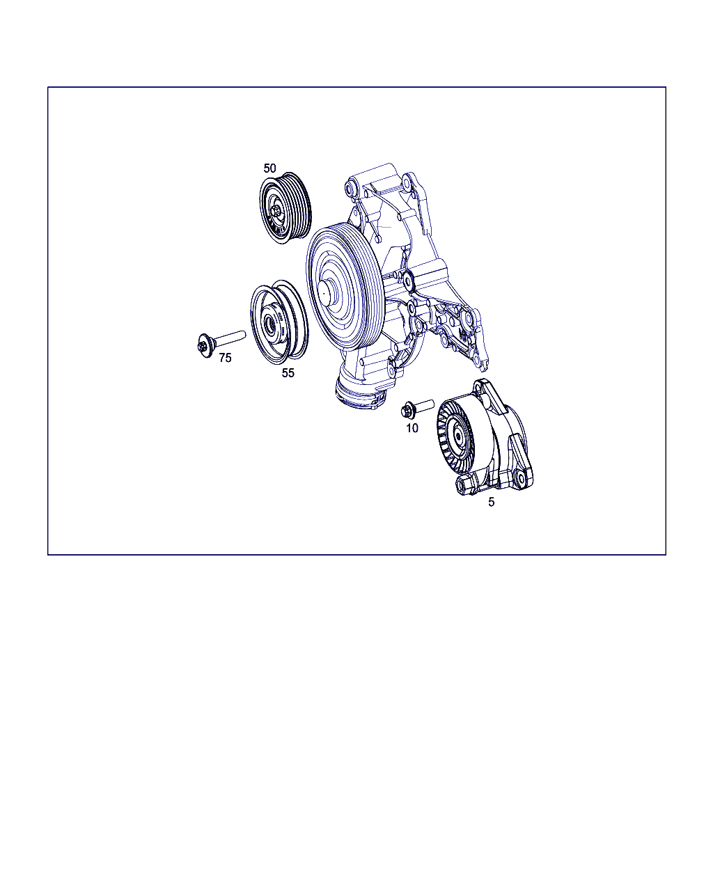 Mercedes-Benz A 272 202 10 19 - Kreipiantysis skriemulys, V formos rumbuotas diržas onlydrive.pro