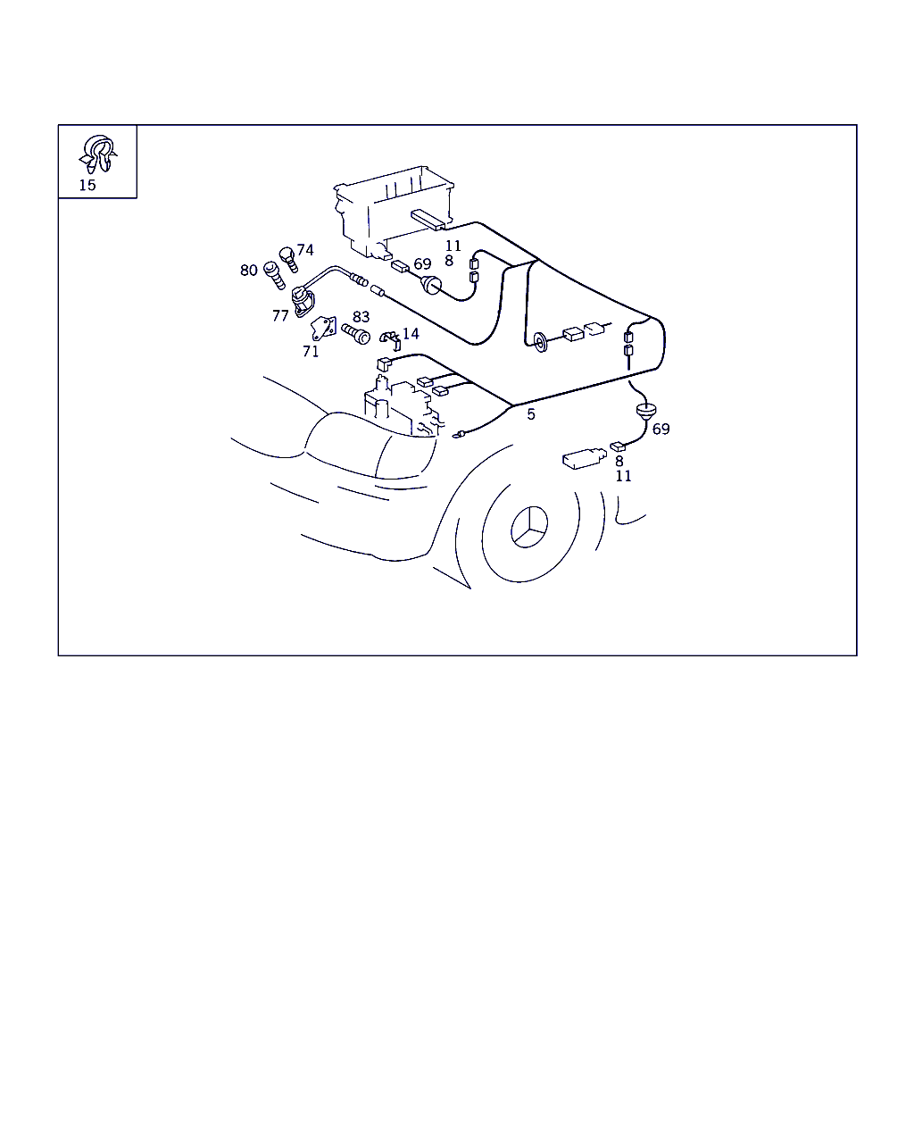 Mercedes-Benz A 000 995 62 44 - CLAMP onlydrive.pro