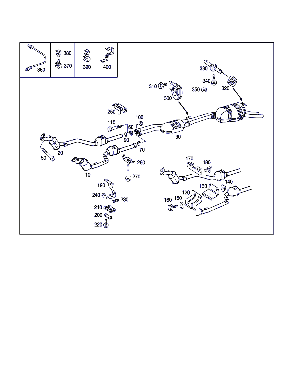 Mercedes-Benz A 210 492 03 44 - Įvorė, stabilizatorius onlydrive.pro