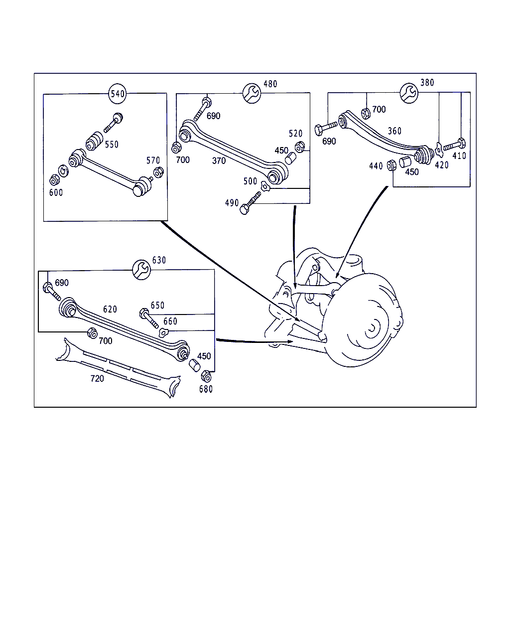 Mercedes-Benz A 210 350 33 06 - Tukivarsi, pyöräntuenta onlydrive.pro