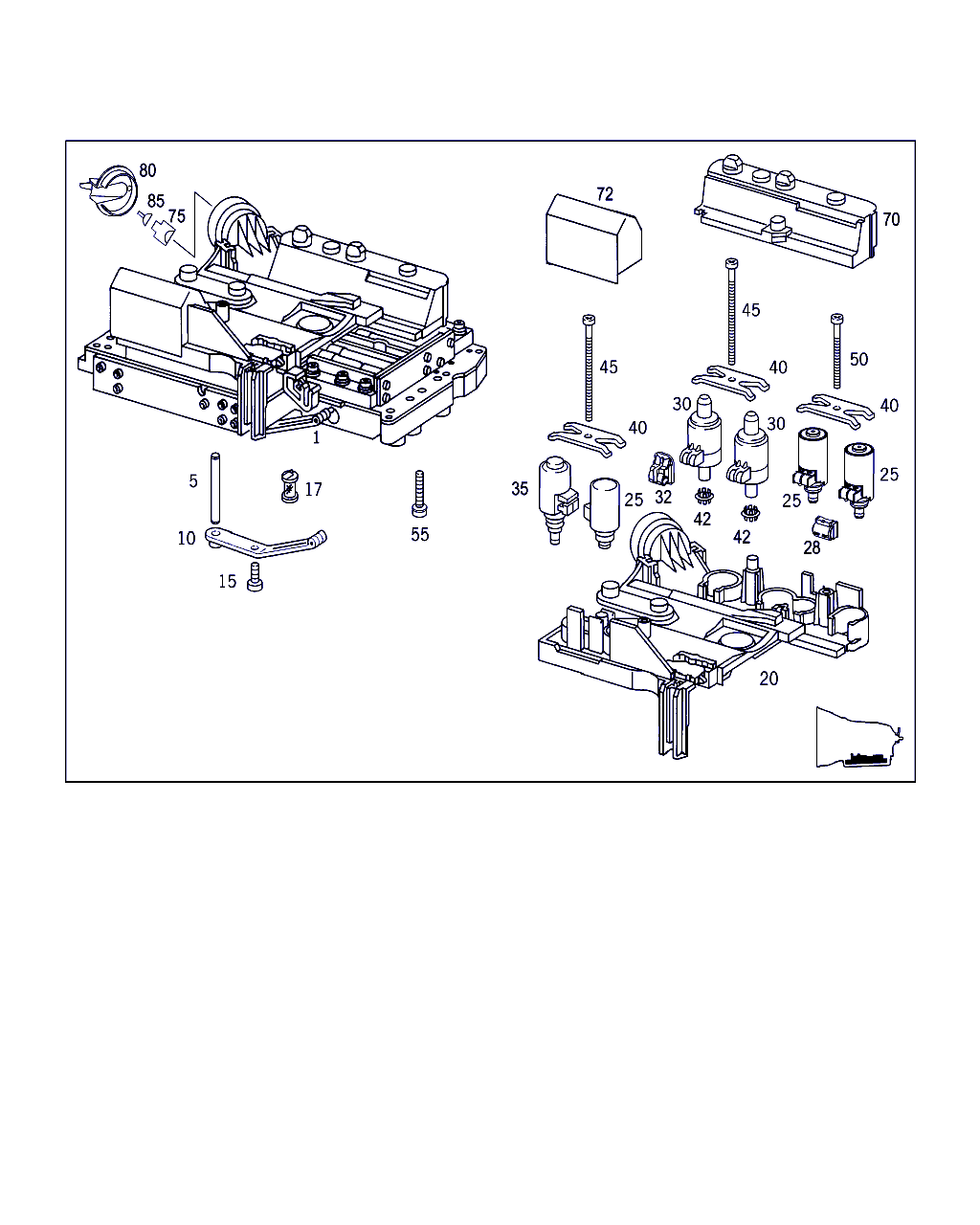 Mercedes-Benz A 140 270 01 61 - Vadības bloks, Automātiskā pārnesumkārba onlydrive.pro