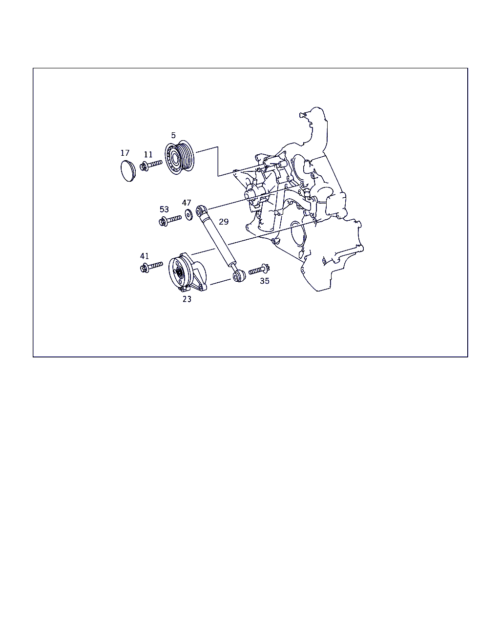 Mercedes-Benz A 112 200 09 70 - Hihnankiristin, moniurahihna onlydrive.pro