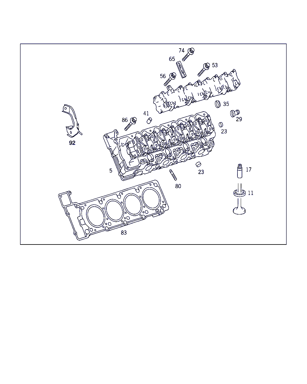 Mercedes-Benz A 113 016 02 20 - Gasket, cylinder head onlydrive.pro