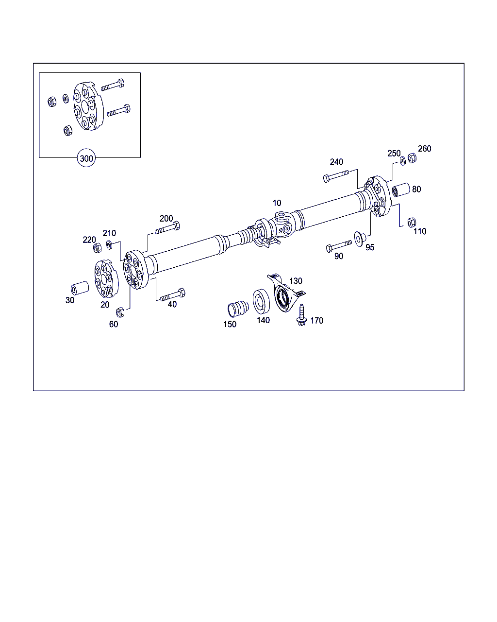 Mercedes-Benz A 209 410 02 15 - Flexible disc, propshaft joint onlydrive.pro