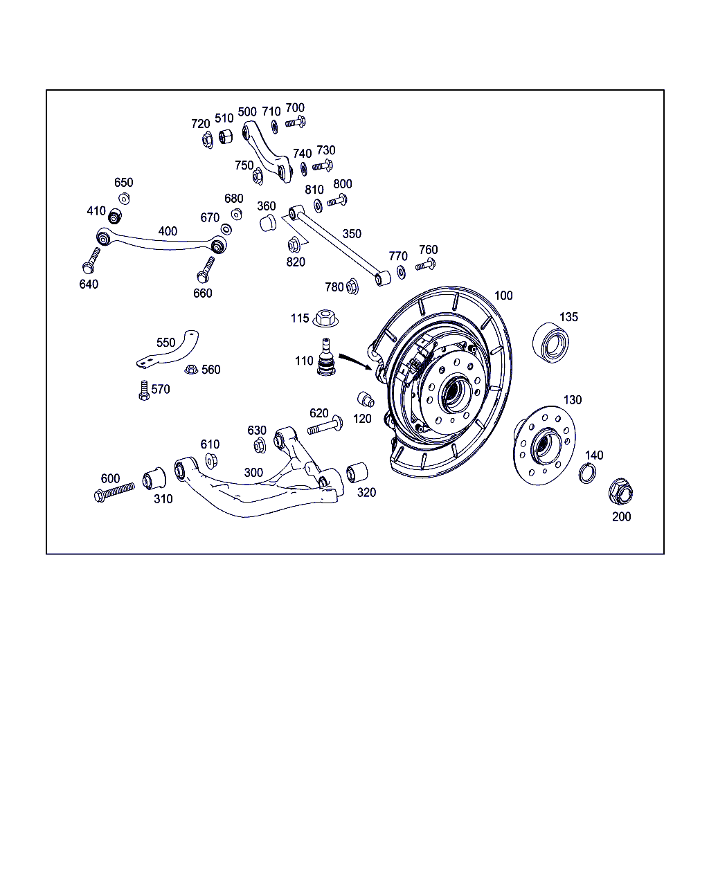 Mercedes-Benz A 140 357 09 75 - Repair Kit, wheel suspension onlydrive.pro