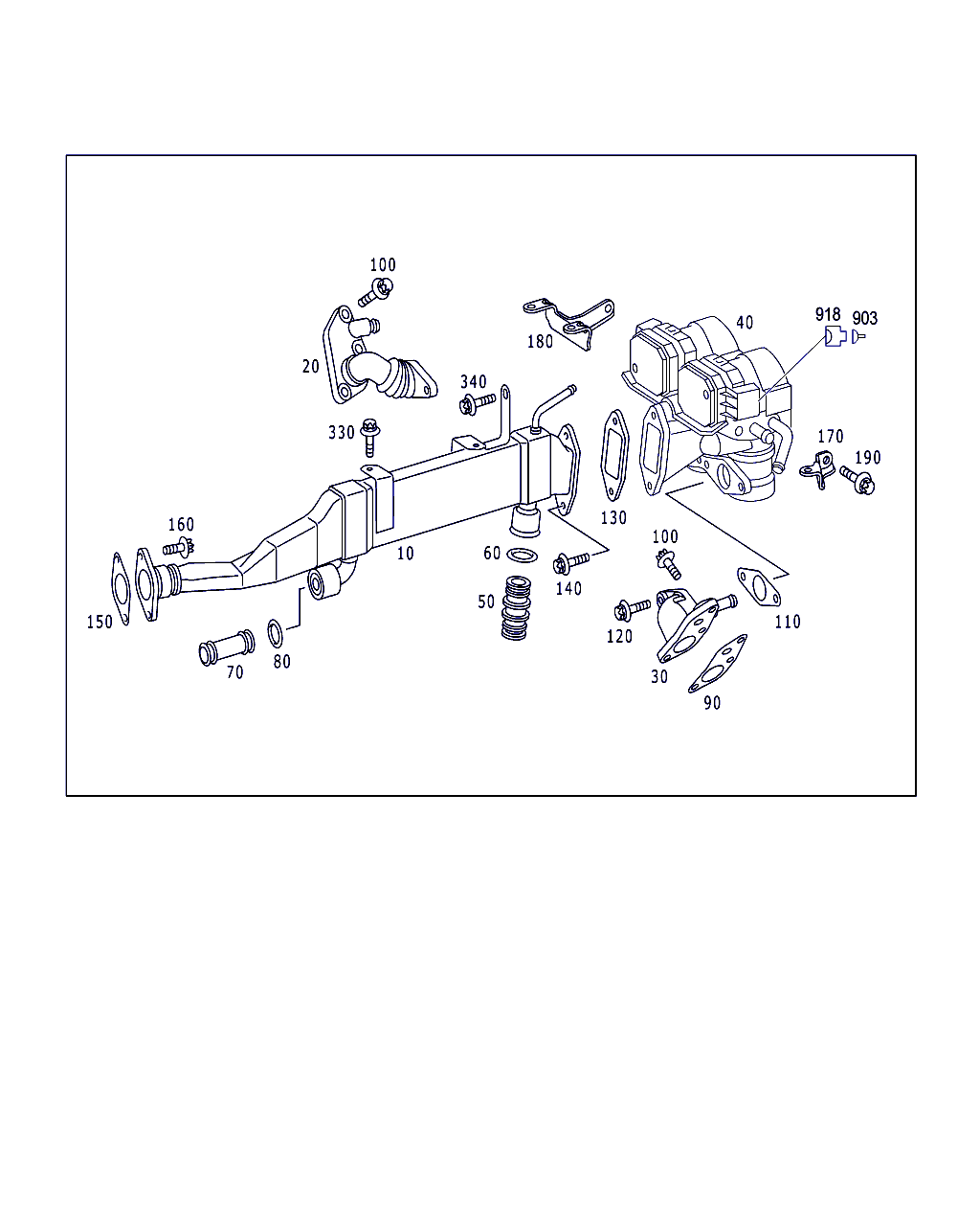 Mercedes-Benz A 628 142 06 80 - Gasket, exhaust pipe onlydrive.pro