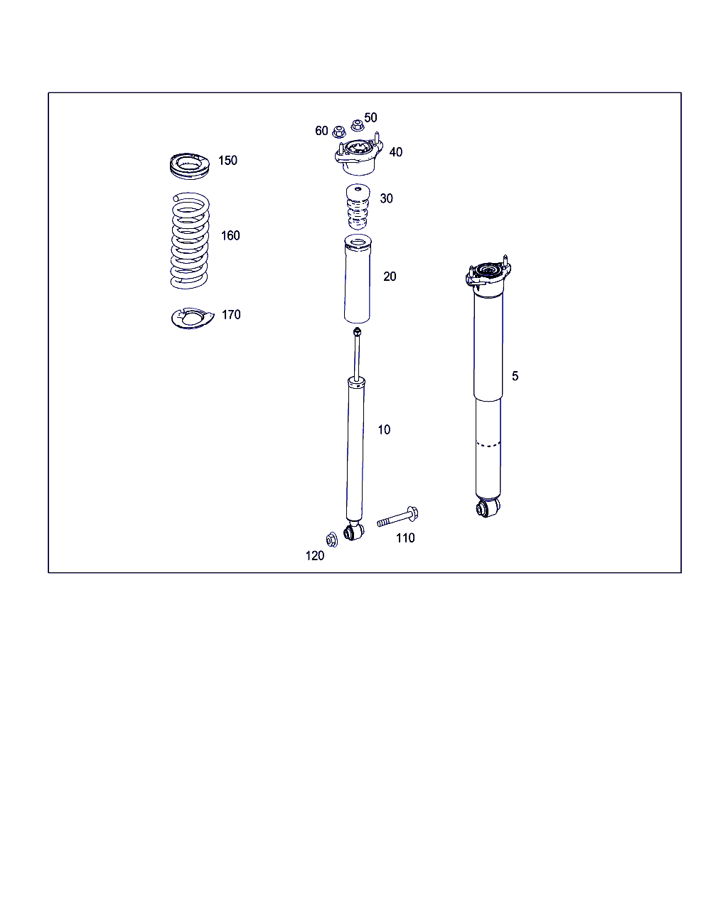 Mercedes-Benz A 210 325 03 84 - Отбойник, демпфер амортизатора onlydrive.pro