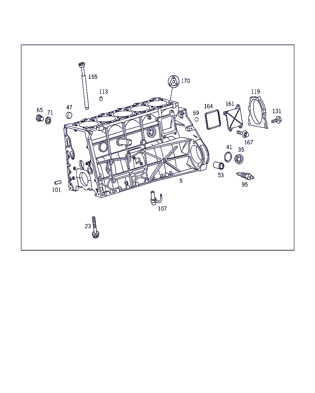 Mercedes-Benz N 000000 004057 - Cylinder crankcase, cover, and gasket set: 003 pcs. onlydrive.pro