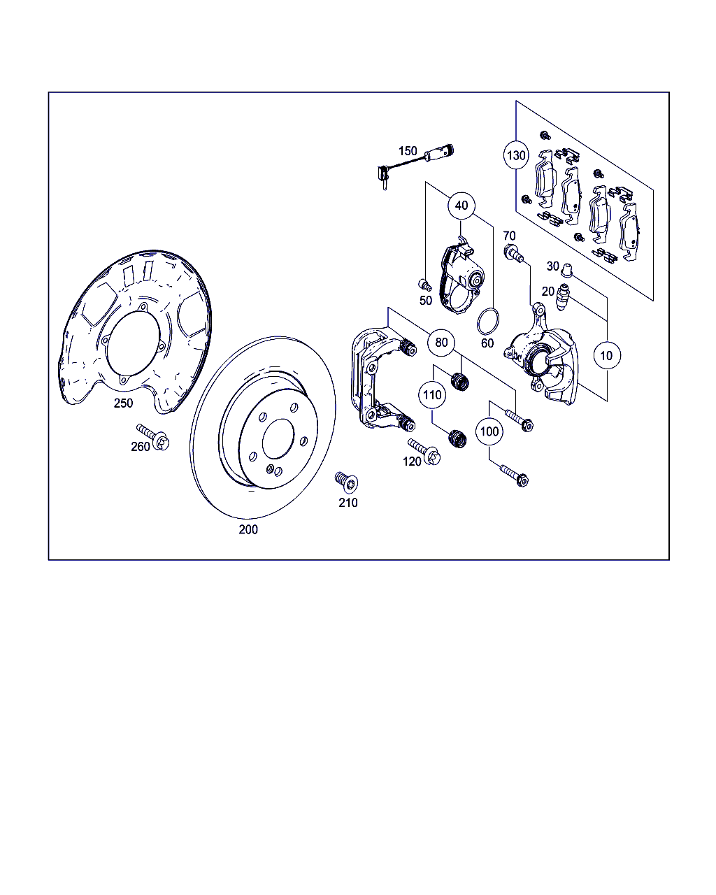 Mercedes-Benz A 007 420 78 20 - Тормозные колодки, дисковые, комплект onlydrive.pro