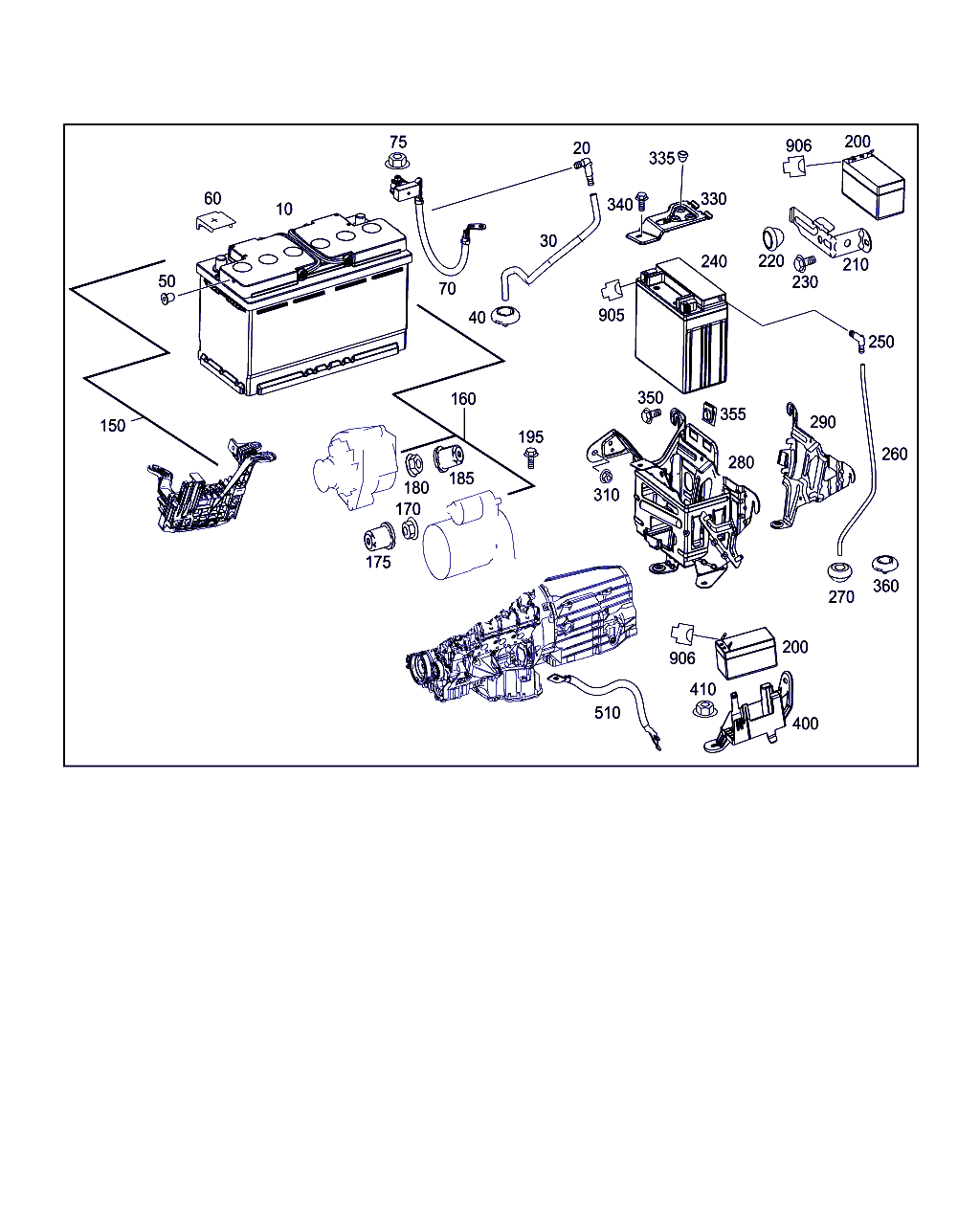 Mercedes-Benz A 001 982 82 08 - Startera akumulatoru baterija onlydrive.pro