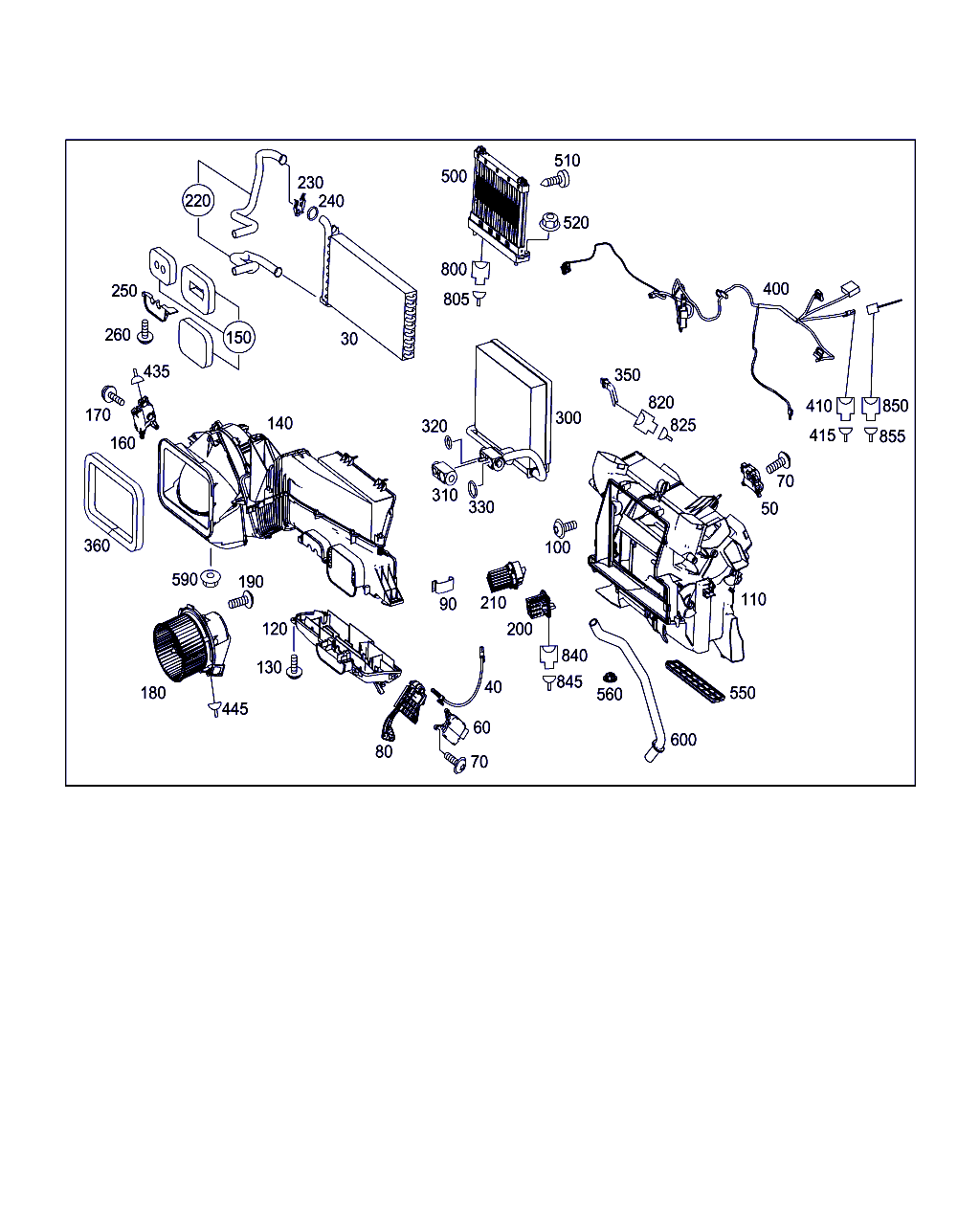 VAG A 003 835 89 01 - Теплообменник, отопление салона onlydrive.pro