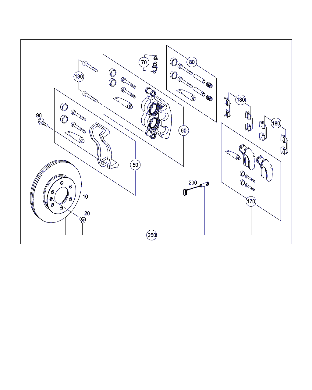 Mercedes-Benz A 906 540 14 17 - Indikators, Bremžu uzliku nodilums onlydrive.pro