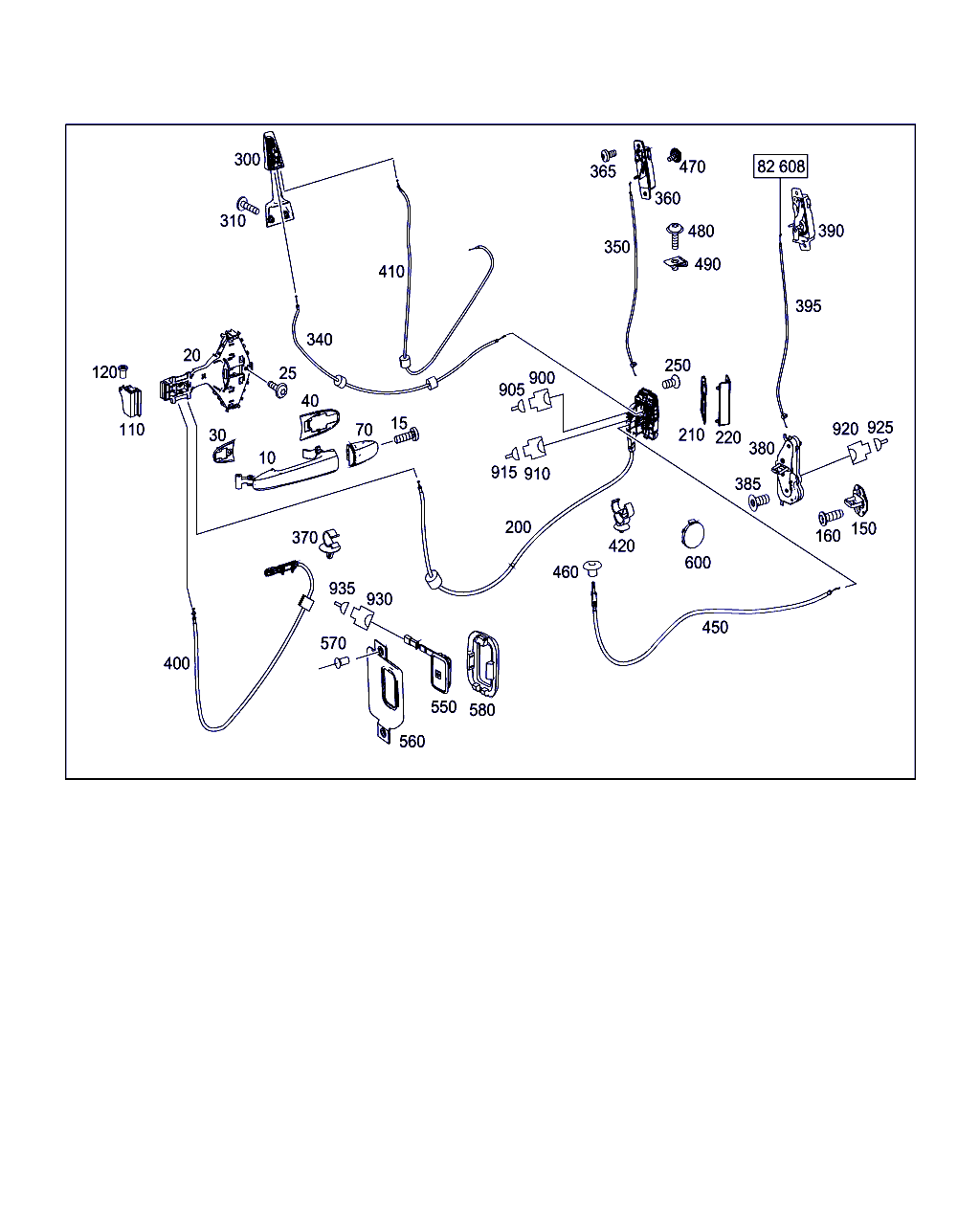 Mercedes-Benz A 906 760 01 70 - Ручка двери onlydrive.pro