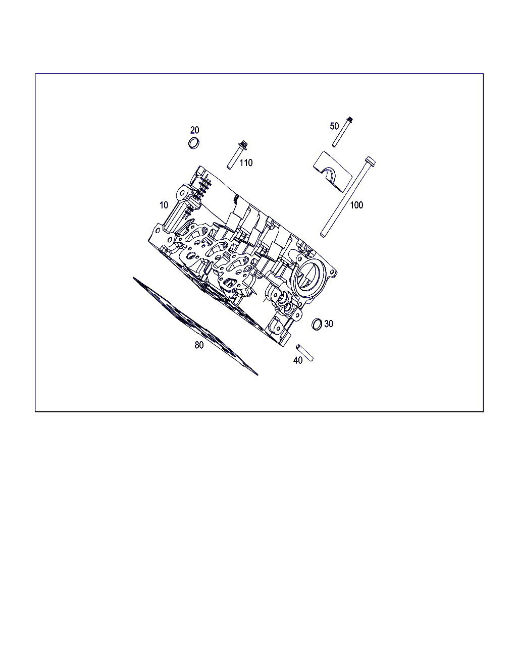 Mercedes-Benz A 660 016 00 20 - Cylinder head: 001 pcs. onlydrive.pro