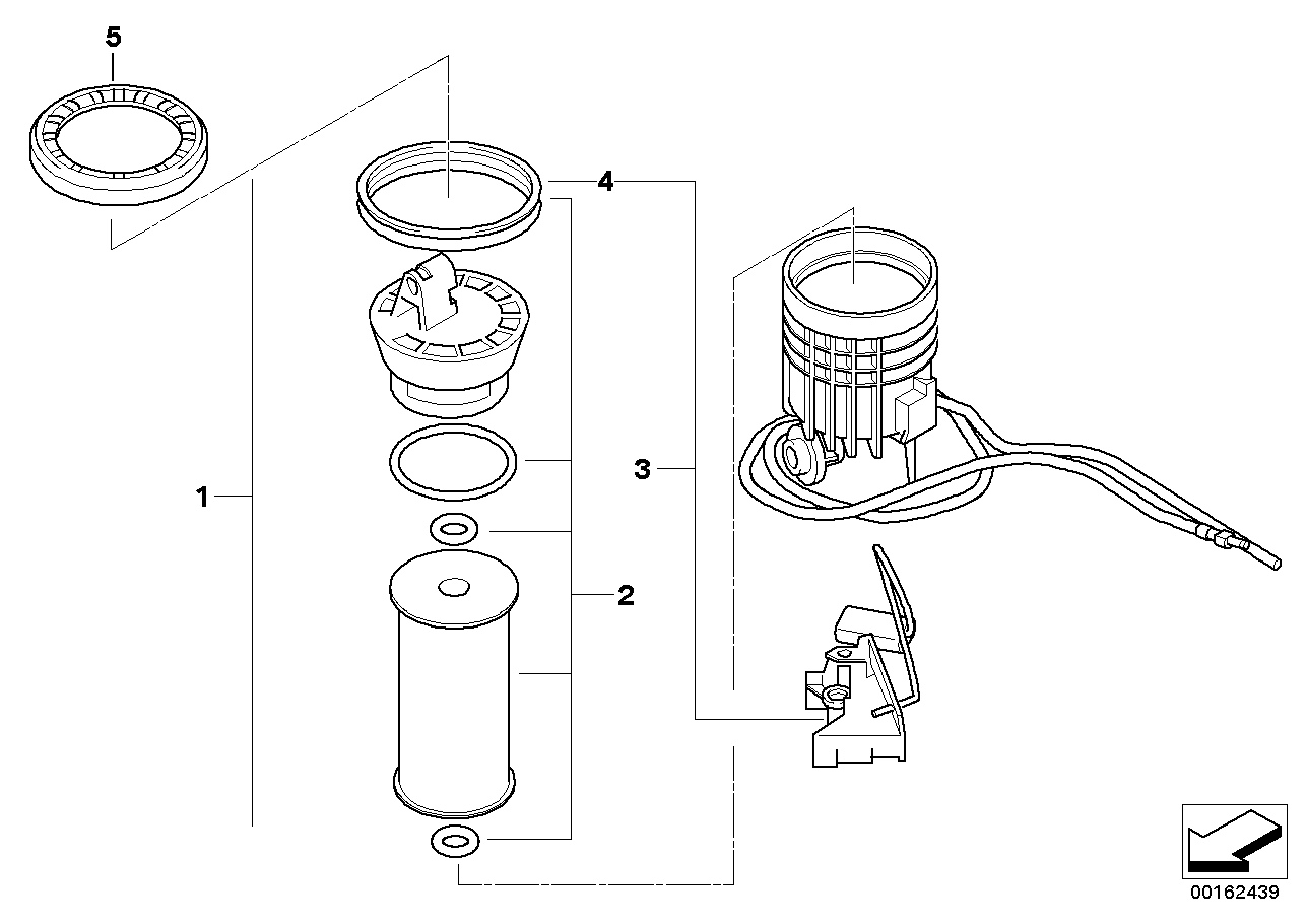 BMW 11 25 2 754 870 - Fuel filter onlydrive.pro