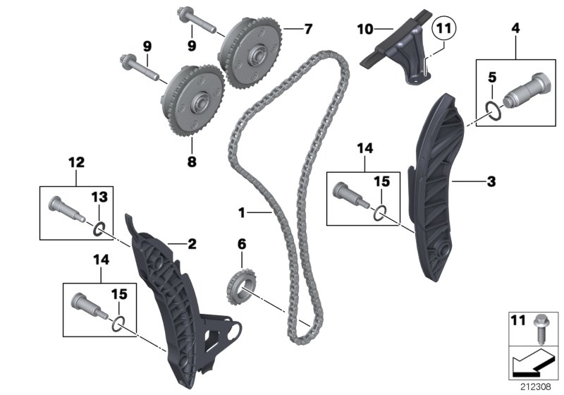 PEUGEOT 11317577301 - Guide rail onlydrive.pro