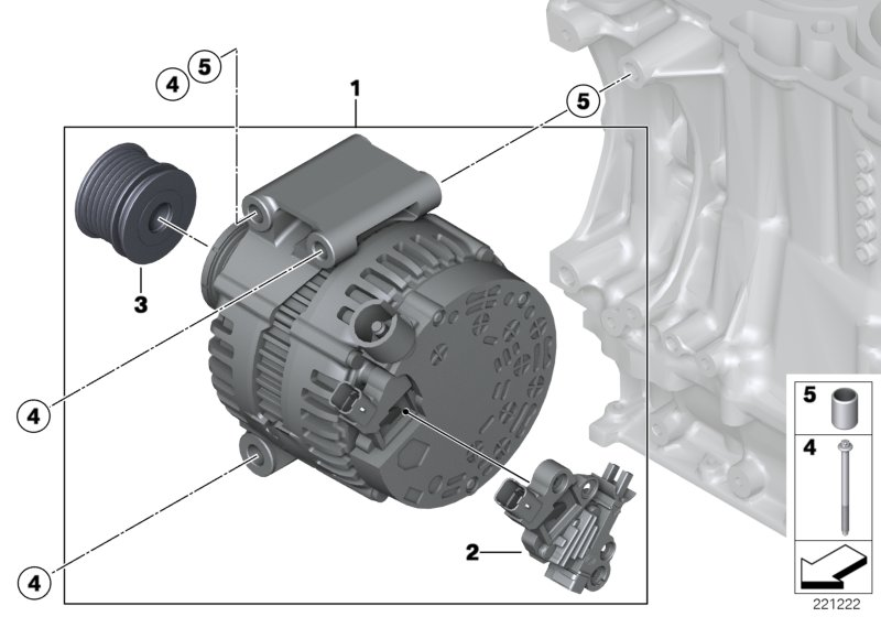 CASE IH 12317575518 - Pulley, alternator, freewheel clutch onlydrive.pro