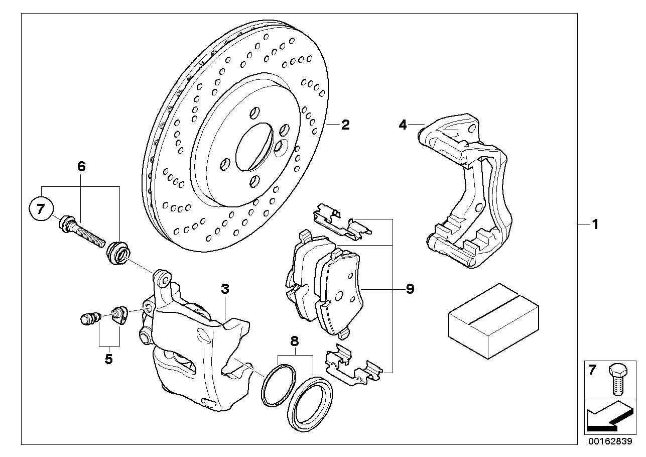 BMW 34116769277 - Sports brake john cooper works: 2 Kit pcs. onlydrive.pro