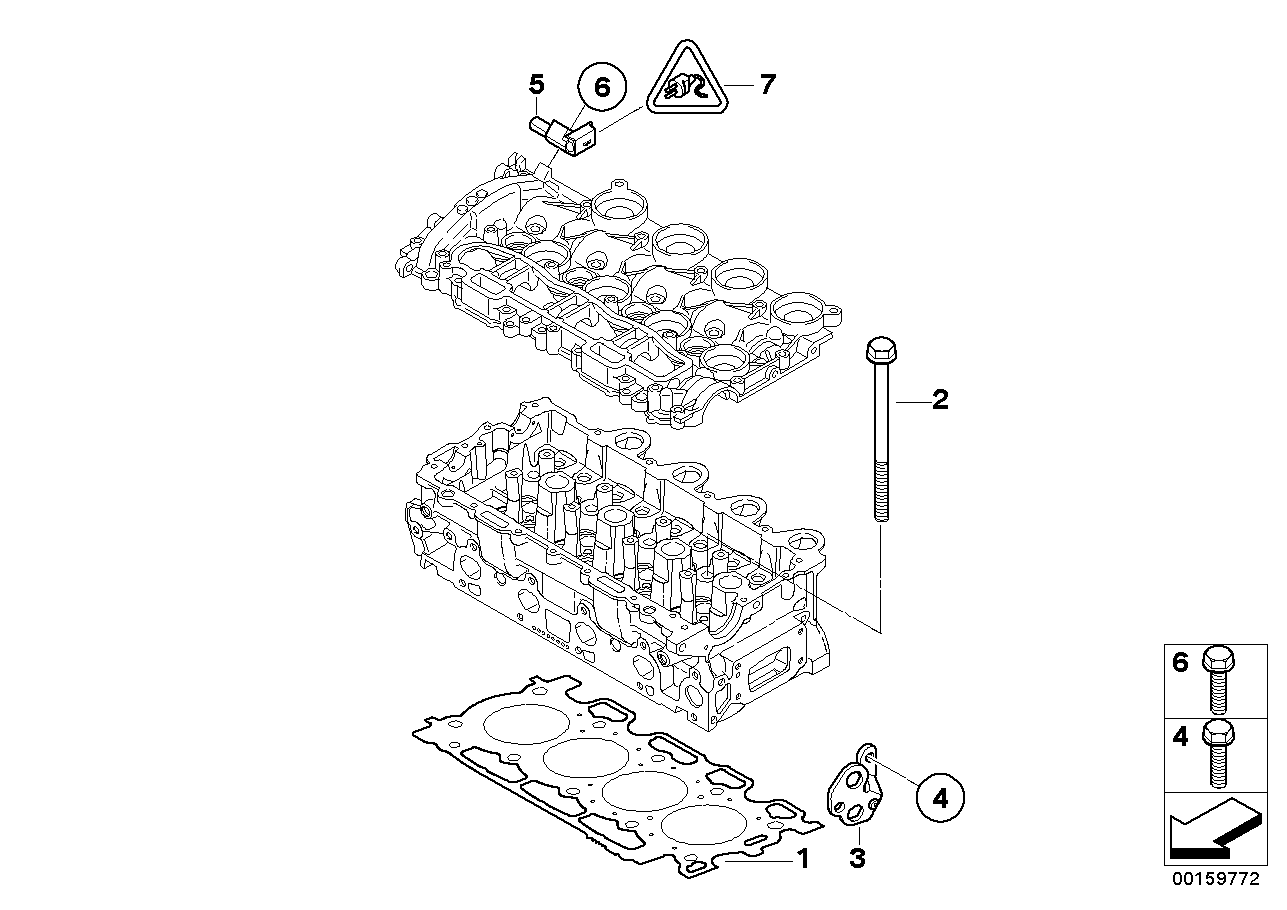 BMW 11 12 7 805 931 - Gasket, cylinder head onlydrive.pro