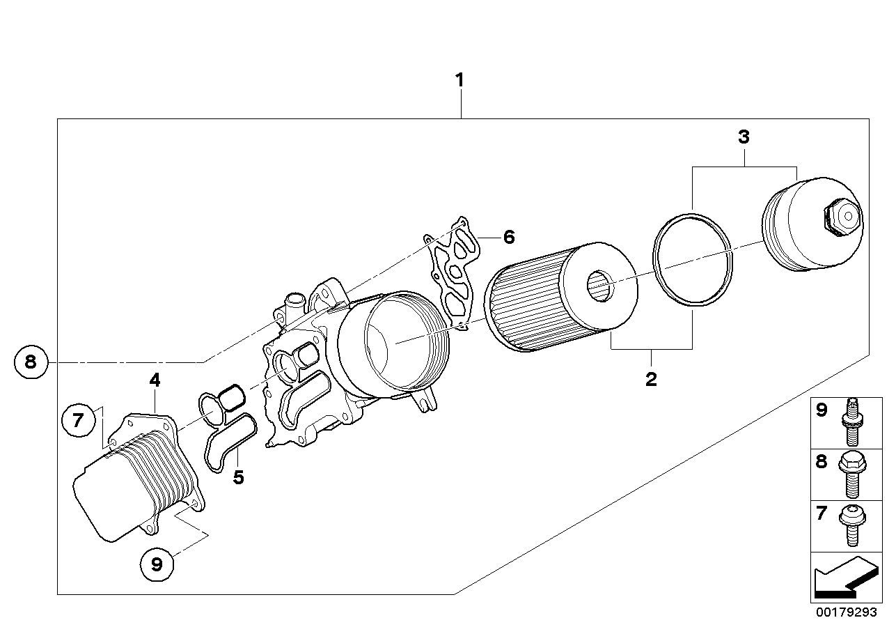 BMW 11 42 7 527 410 - Gasket Set, oil cooler onlydrive.pro