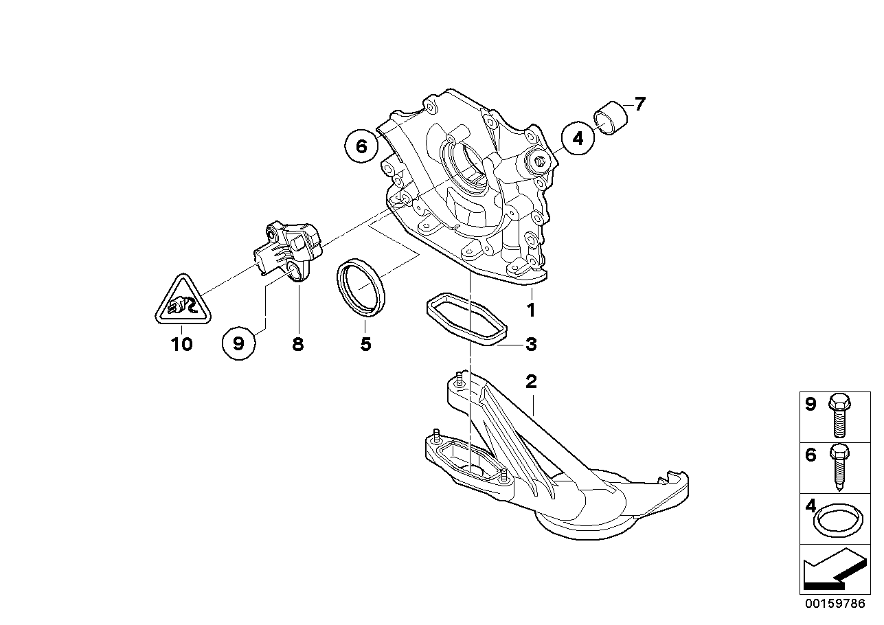 Mini 11 41 7 805 988 - Oil Pump onlydrive.pro