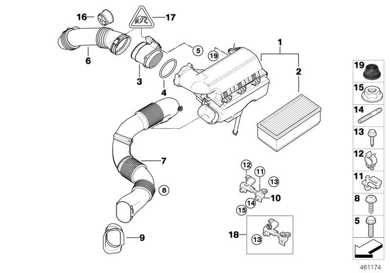 Mini 13 62 7 794 972 - Air Mass Sensor onlydrive.pro