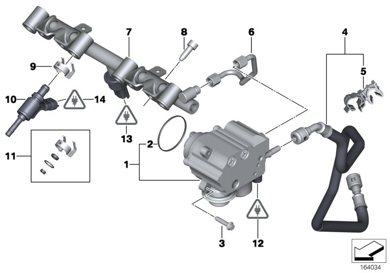 BMW 13 53 7 573 801 - Repair Kit, injection nozzle onlydrive.pro