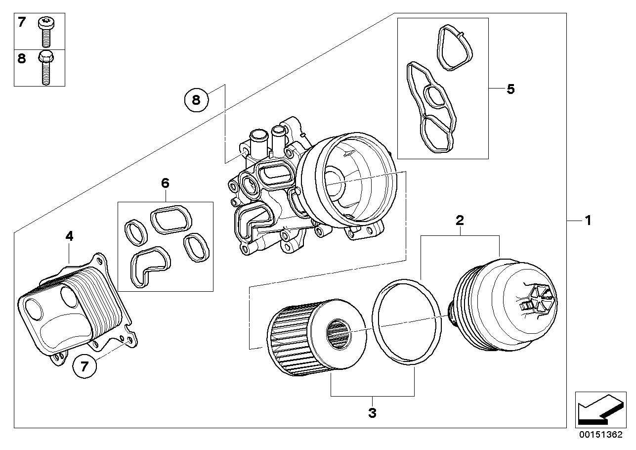 Mini 11427552687 - Õliradiaator,mootoriõli onlydrive.pro