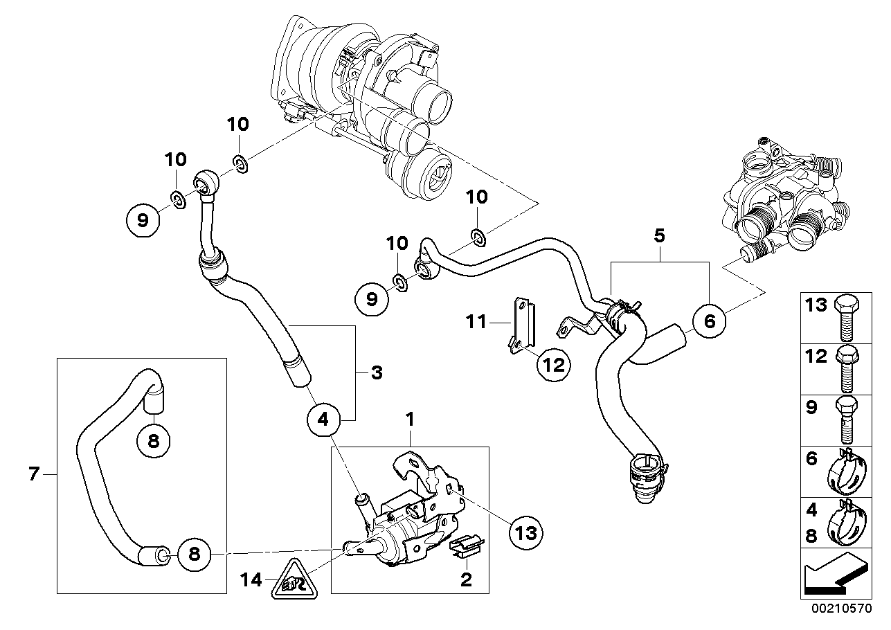 Mini 11 53 7 630 368 - Holder, additional water pump onlydrive.pro