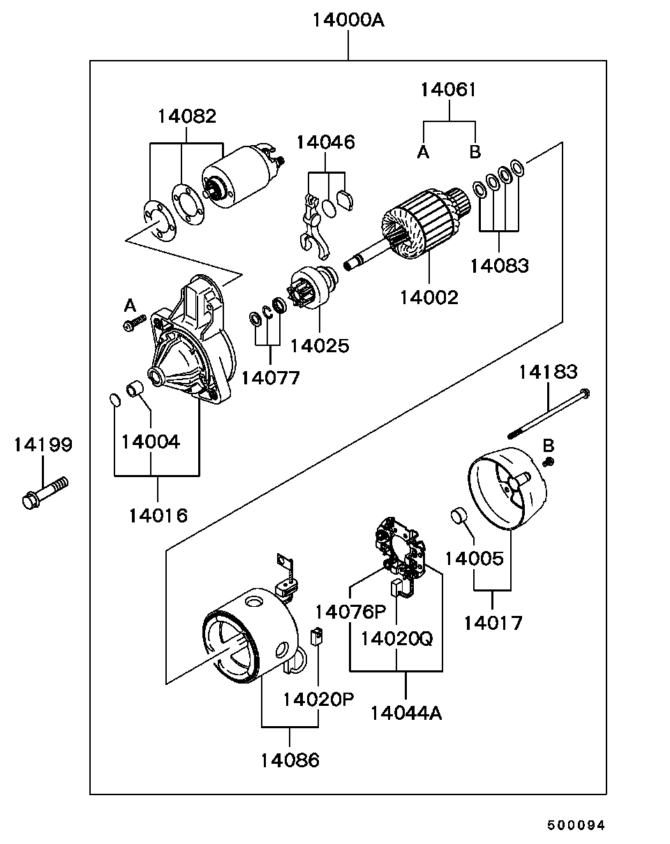 Mitsubishi MD359972 - Starter onlydrive.pro