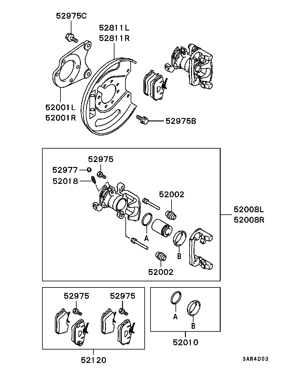 Mitsubishi M850978 - Brake Pad Set, disc brake onlydrive.pro