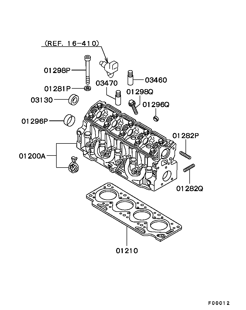 Mitsubishi MW30620669 - Tihend,silindripea onlydrive.pro